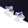 Kép 1/3 - Üveggyöngy - 8,5mm - csillag alakban - kristály AB