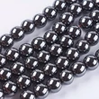 Kép 1/3 - Ásványgyöngy - Szintetikus Hematit - 10mm