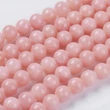 Kép 1/2 - Ásványgyöngy - 8mm - Természetes lazac színű Jáde 