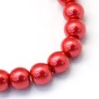Kép 2/4 - Teklaüvegy gyöngy - 3-4mm - Gyöngyház Bíbor 
