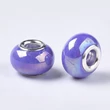 Kép 1/2 - Pandora gyöngy - 14x10mm - halvány Lila AB színben - nagy lyukú – pandorás 
