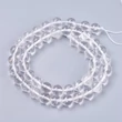 Kép 1/3 - Ásványgyöngy - 8mm - Természetes Hegyikristály - víztiszta