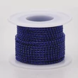 Kép 3/3 - Lánc - strasszos - 2,1mm - halvány zafír kék színben