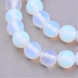 Kép 1/3 - Ásványgyöngy - 10mm - mesterséges holdkő - opalit 