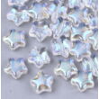 Kép 1/2 - Üveg - 8x8mm - csillag - kristály AB színben (10db)