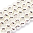 Kép 1/3 - Ásványgyöngy - Szintetikus Hematit - 4mm - ezüst színben