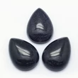 Kép 1/2 - Szintetikus ásvány kaboson - napkő - 25x18mm - csepp alakban