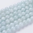 Kép 1/3 - Ásványgyöngy - 8mm - természetes azúrkék jáde