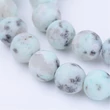 Kép 1/2 - Ásványgyöngy - Természetes Szezám Jáspis - 8mm