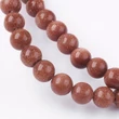 Kép 1/2 - Ásványgyöngy - 4mm - Szintetikus Napkő - szál