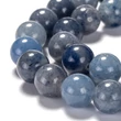 Kép 2/4 - Ásványgyöngy - 8mm - Természetes Kék Aventurin