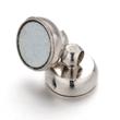 Kép 2/3 - Mágnes - kapocs - 19,5x17mm - platina ezüst színű