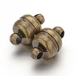 Kép 1/4 - Mágnes - kapocs - 11x7mm - antik sárgaréz színű