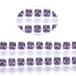 Kép 2/4 - Lánc - strasszos - 2,1mm - halvány tanzanit színben