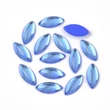 Kép 1/3 - K9 üveg – 15x7mm - szem - kaboson - Royal Blue