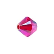 Kép 2/2 - Swarovski Bicone- LIGHT SIAM SHIMMER 2x - 4mm - 5328
