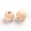 Kép 2/2 - Fa golyó -10mm - natúr (30db)