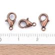 Kép 3/4 - Kapocs - 10x6mm - delfin - vörösréz színben - Nikkelmentes! 