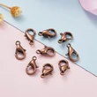 Kép 4/4 - Kapocs - 10x6mm - delfin - vörösréz színben - Nikkelmentes! 