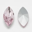 Kép 2/2 - Kristály - 15x7mm - szem - kaboson - Light Rose