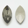 Kép 2/2 - Kristály - 15x7mm - szem - kaboson - Black Diamond