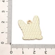 Kép 3/3 - Medál - francia bulldog charm, fekete, 22.5x19x1mm