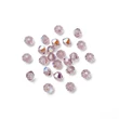 Kép 3/3 - Preciosa® Crystal Beads - 3mm -  Light Amethyst Ab