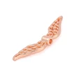 Kép 2/3 - Medál - szárny, rózsaarany, 7x31x3mm - tartós bevonattal! 