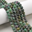 Kép 1/4 - Ásvány, Természetes Rubin Zoisite, kerek, 8mm