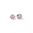 Kép 2/3 - Preciosa® - 3mm - Light Amethyst AB, 3mm bicone/ rombusz gyöngy
