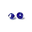 Kép 2/3 - Preciosa® - Cobalt Blue AB, 4mm bicone/ rombusz gyöngy