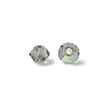 Kép 2/3 - Preciosa® - Black Diamond AB, 4mm bicone/ rombusz gyöngy