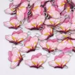 Kép 3/3 - Medál - pillangó - 24,5x16mm - rózsaszín színben