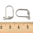 Kép 3/3 - Fülbevaló alap - francia kapcsos - 304 rozsdamentes acél, 17.5x12.5x1.5mm