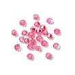 Kép 2/3 - Preciosa® Crystal bicone gyöngy, Rose Glitter, 3mm
