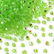 Kép 2/2 - Preciosa® Crystal bicone gyöngy, Limecicle AB, 4mm