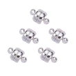 Kép 1/3 - Mágnes - kapocs - 7x11mm - ezüst színű