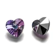 Kép 2/3 - Üveg - 10x10mm - szív - Virial medium