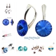 Kép 2/2 - Swarovski Rivoli - 12mm -Sapphire -F