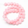 Kép 2/2 - Ásványgyöngy - 8mm - Természetes festett - matt - pink 
