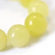 Kép 4/4 - Természetes ásványgyöngy - 8mm - Jáde - Citromos Lime színben  