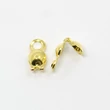 Kép 2/2 - CSOMÓREJTŐ - 8x4MM - 1 ARANY - Nikkelmentes  (10db)