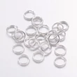 Kép 1/3 - Szerelőkarika - 7mm - ezüst - dupla - ólom és kadmiummentes