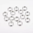 Kép 1/2 - Szerelőkarika - 6mm - platina - dupla - nikkelmentes