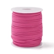 Kép 1/3 - Bőr - 2mm - hasított - erős pink - méteres 