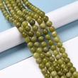 Kép 3/4 - Ásványgyöngy - 8mm - Természetes Peridot - Sárgás Olivin színben