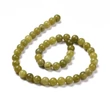 Kép 4/4 - Ásványgyöngy - 8mm - Természetes Peridot - Sárgás Olivin színben