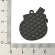 Kép 3/3 - Medál - valentin napi - macskák szívvel - üvegben, piros- fekete és fehér színekben 30x28x1,5mm