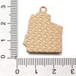 Kép 3/3 - Medál - Halloween - csontváz - Aciton felirattal, 27,5x21x1mm, színes és arany színben