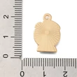 Kép 3/3 - Medál - karácsonyi - hógömb, hópehely mintával - fehér és halvány kék színben 19x13x1.5mm